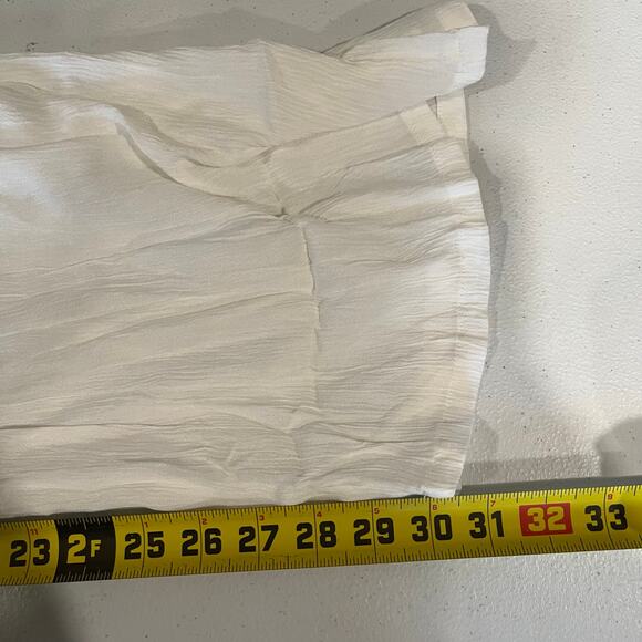 New! Prana White Fernie Wide Leg Lightweight Beachy Jumpsuit Womens Size Large - Picture 7 of 7